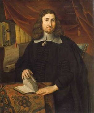 Reverend John Eliot (alleged), artist unknown. National Portrait Gallery. Eliot is mentioned in 